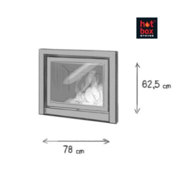 Stuv 16-in 1678 Inset Wood Burning Stove - hotboxstoves.co.uk