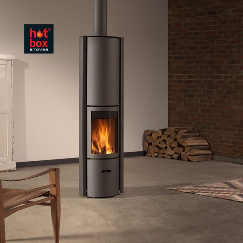 Stuv Stoves - Stuv 30 Compact High Wood Burning Stove - hotboxstoves.co.uk
