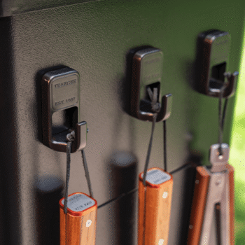 Traeger Magnetic Hooks close up - hotboxstoves.co.uk