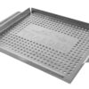 Traeger Stainless Grill Basket side - hotboxstoves.co.uk