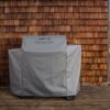 traeger ironwood 885 full length grill cover lifestyle - hotboxstoves.co.uk
