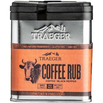 Traeger coffee rub front - hotboxstoves.co.uk