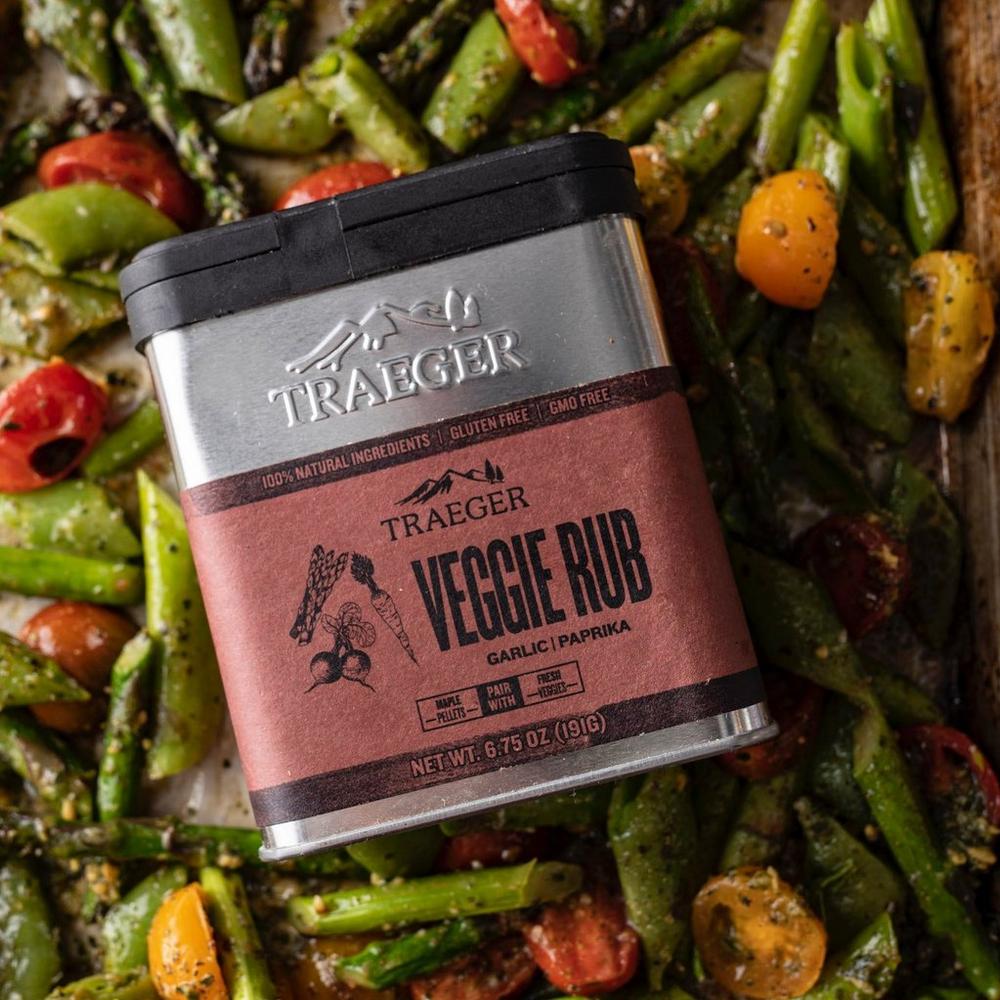 Traeger veggie rub lifestyle image - hotboxstoves.co.uk