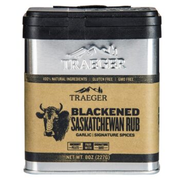 traeger Blackened Saskatchewan Rub Front - hotboxstoves.co.uk