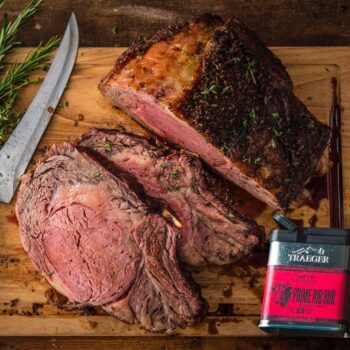 Traeger Rubs, traeger prime rib rub lifestyle image - hotboxstoves.co.uk
