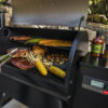 Traeger PRO 780 wood pellet grill lifestyle image - hotboxstoves.co.uk
