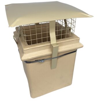 Square Bird Guard Cowl Buff - hotboxstoves.co.uk