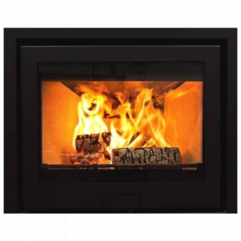 Di Lusso R6 Eco Inset Slimline front - hotboxstoves.co.uk