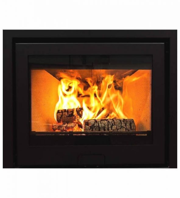 Di Lusso R6 Eco Inset Slimline front - hotboxstoves.co.uk