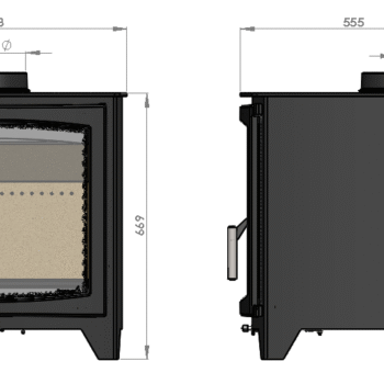 Aspect 4 Boiler Dimensions - hotboxstoves.co.uk