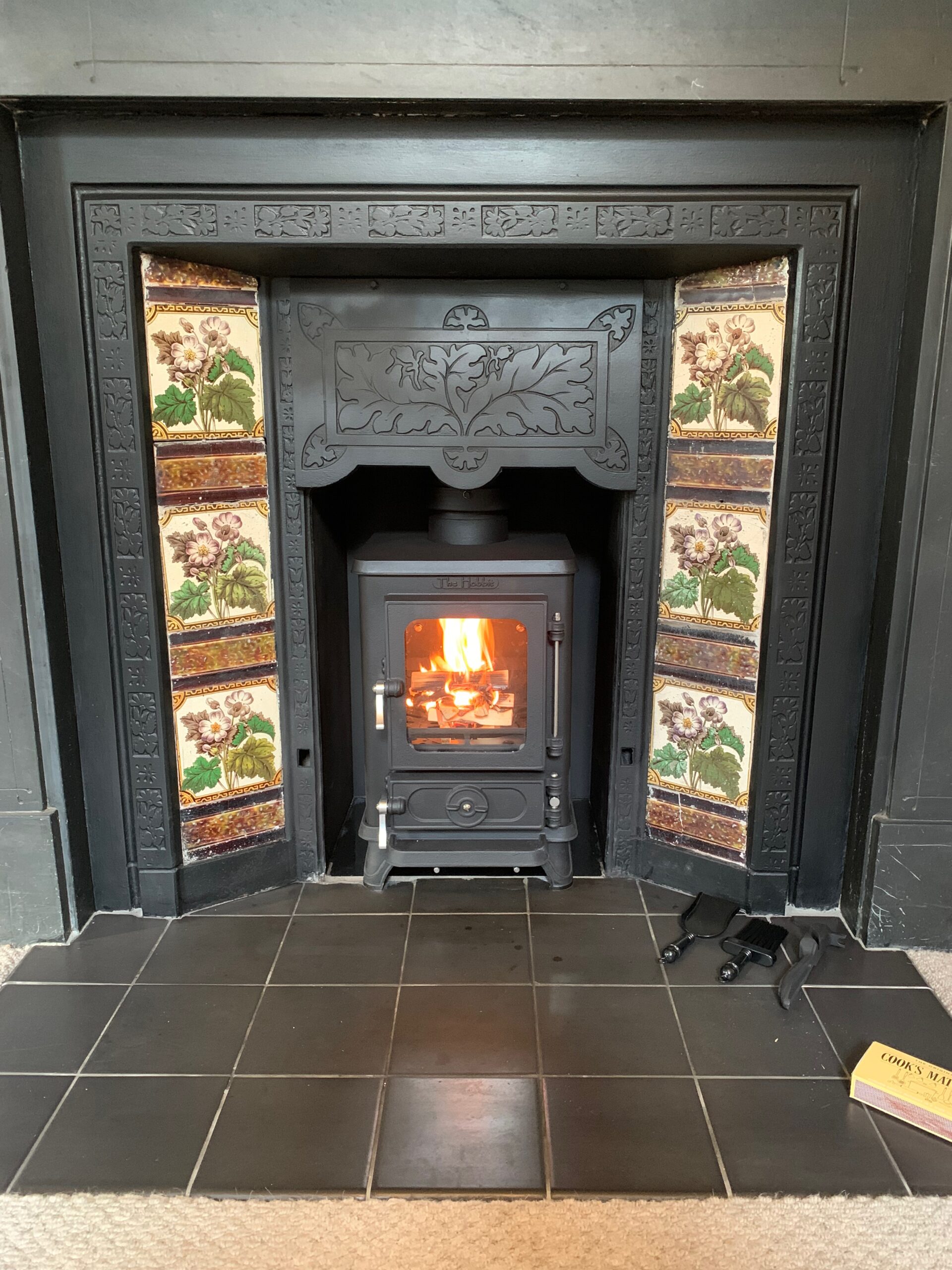 The Hobbit SE Victorian Fireplace Installation By Hot Box Stoves York