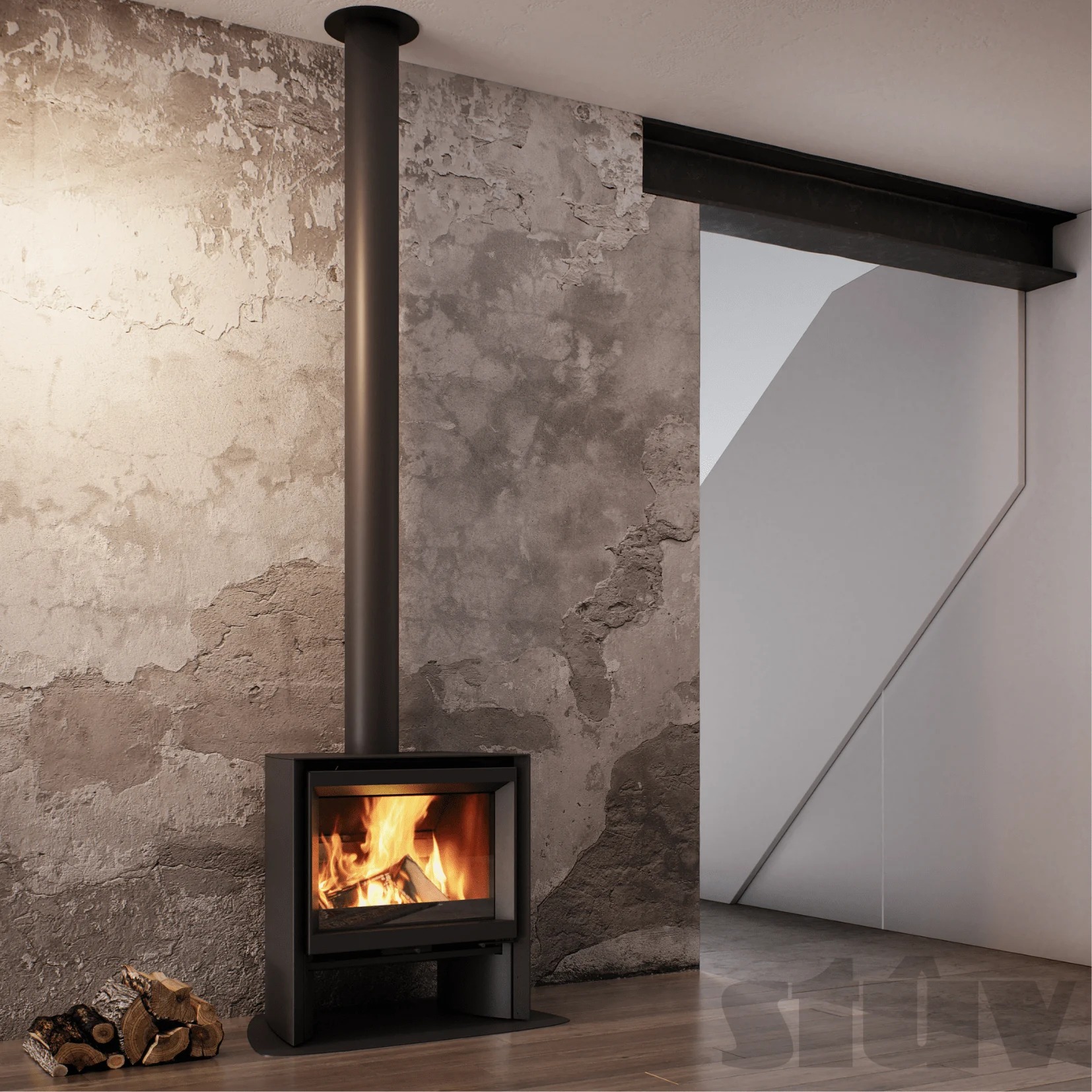 Stuv Wood Burning Stove Installation - Hot Box Stoves York