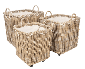 Rattan Basket Claridge - Set of 3