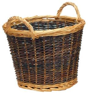 Log Basket  Duo Tone - 37cm