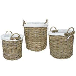 Rattan Basket Langham - Set of 3