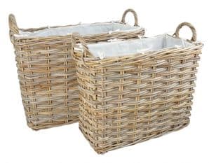 Rattan Basket Sheraton - Set of 2