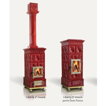 La Castellamonte Liberty both sizes - hotboxstoves.co.uk