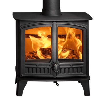 Herald 5 Slimline Double Door front - hotboxstoves.co.uk