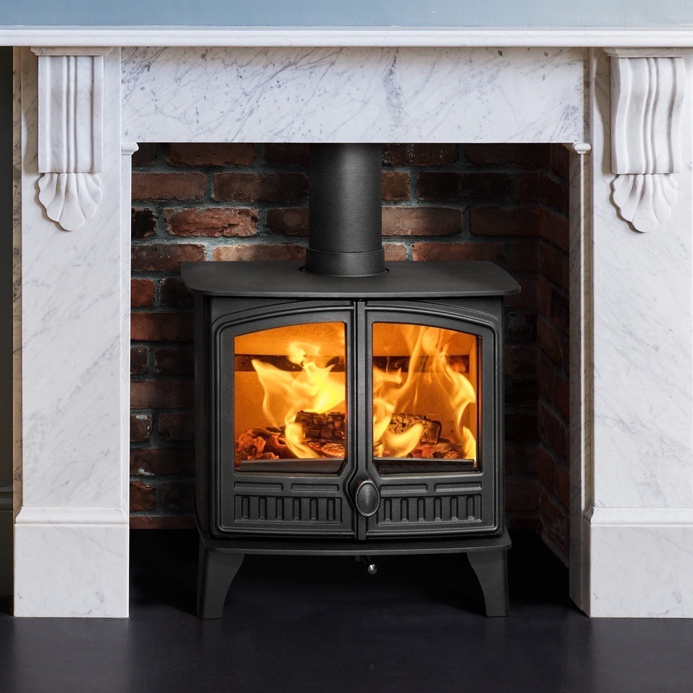 Herald 5 Slimline Double Door lifestyle 2 - hotboxstoves.co.uk