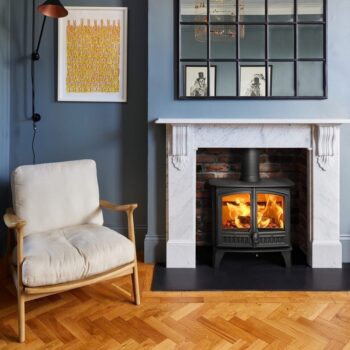 Herald 5 Slimline Double Door lifestyle - hotboxstoves.co.uk