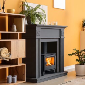 Herald 5 Slimline Single Door lifestyle 2 - hotboxstoves.co.uk