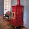La Castellamonte New Vienna red lifestyle - hotboxstoves.co.uk