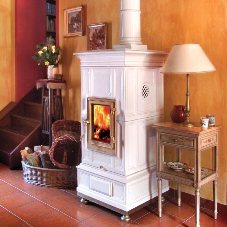 La Castellamonte New Vienna white - hotboxstoves.co.uk