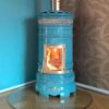 La Castellamonte Rondo 2 ocean blue - hotboxstoves.co.uk
