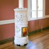 La Castellamonte Rondo 3a decorated - hotboxstoves.co.uk
