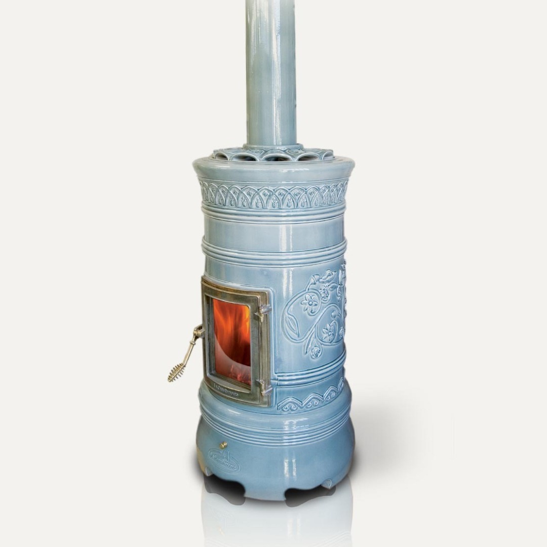 La Castellamonte Roondo 2 Blue - hotboxstoves.co.uk