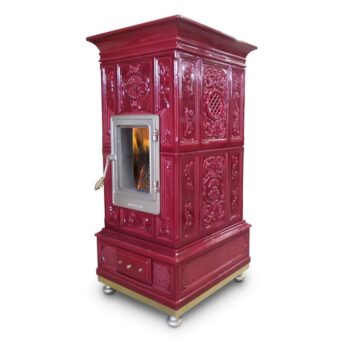 La castellamonte New Vienna red - hotboxstoves.co.uk