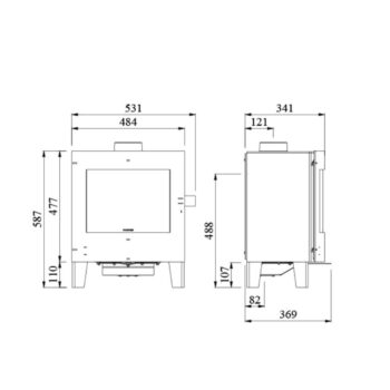 Morso 4412 dimensions - hotboxstoves.co.uk