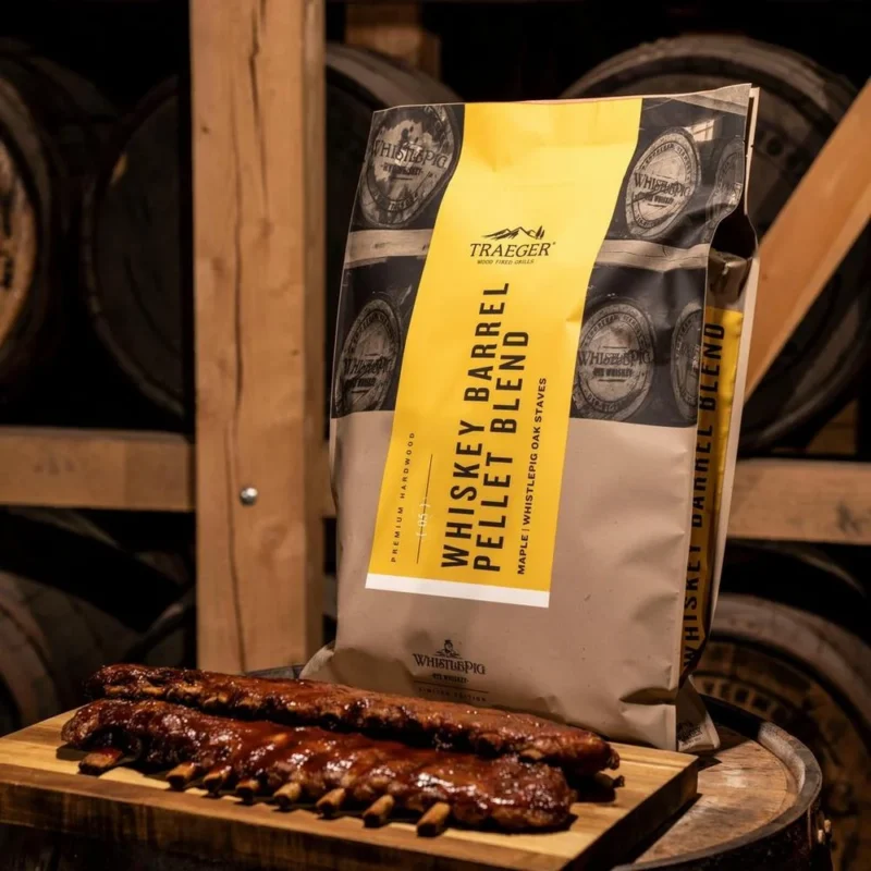 Traeger x WhistlePig Whisky Barrel BBQ Hardwood Pellets - Hot Box Stoves