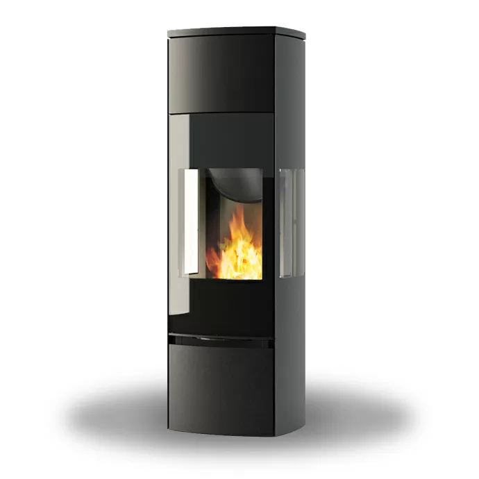 Jydepejsen Bella High Sideglass Woodburning Stove 5kW