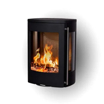 wall hung Danish wood burners