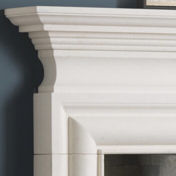 Avellino Mantle close up 2 - hotboxstoves.co.uk