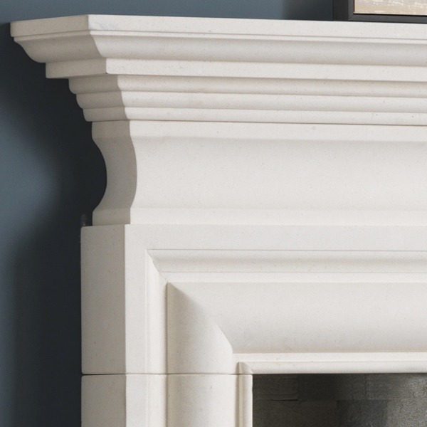 Avellino Mantle close up 2 - hotboxstoves.co.uk