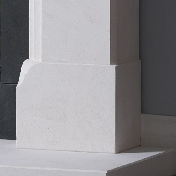Beaufort mantel close up 2 - hotboxstoves.co.uk
