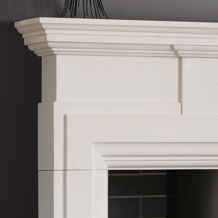 Hadley mantel close up - hotboxstoves.co.uk