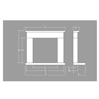Penman Dimensional Drawing - hotboxstoves.co.uk