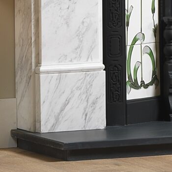 kingston Kallos Fire surround close up 1- hotboxstoves.co.uk