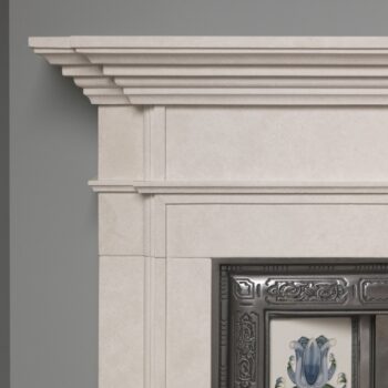 millbrooke mantel close up - hotboxstoves.co.uk