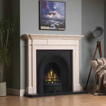 millbrooke mantel lifestyle - hotboxstoves.co.uk