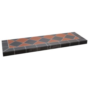 Diamond Quarry Black & Red Hearth - hotboxstoves.co.uk