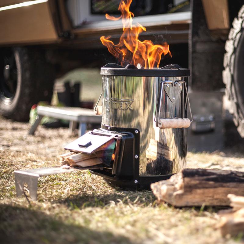 Rocket Stove lifestyle 2 - hotboxstoves.co.uk