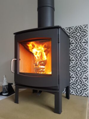 log burner stove installation York
