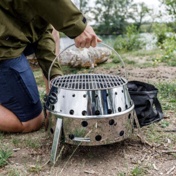 Petromax Atago Grill lifestyle image - hotboxstoves.co.uk