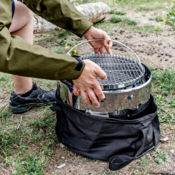 Petromax Atago Grill with a bag - hotboxstoves.co.uk