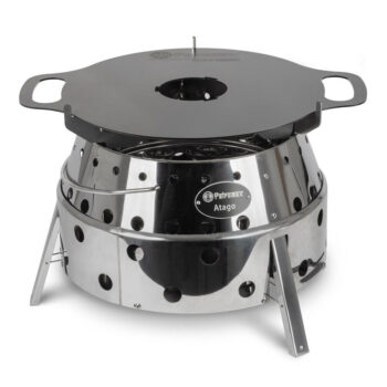 Petromax Atago Grill with griddle plate - hotboxstoves.co.uk