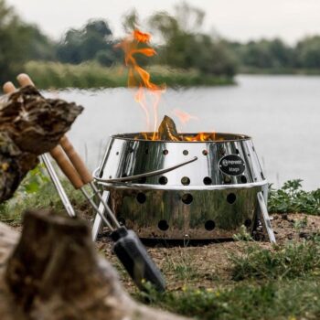 Petromax Atago Grill wood fuel- hotboxstoves.co.uk